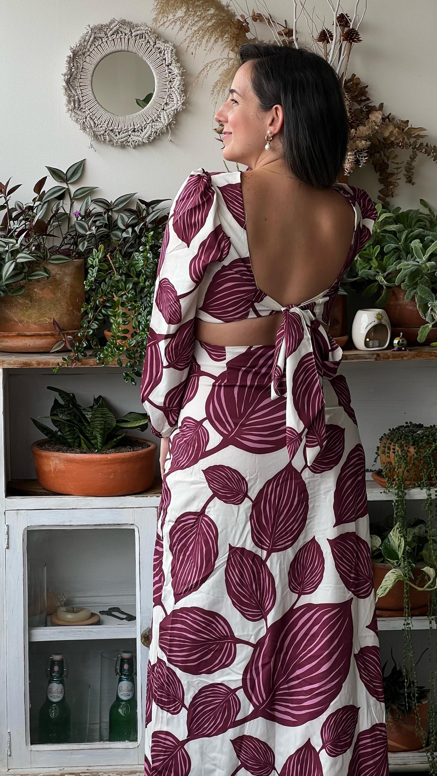 VESTIDO BELIEVE MORADO