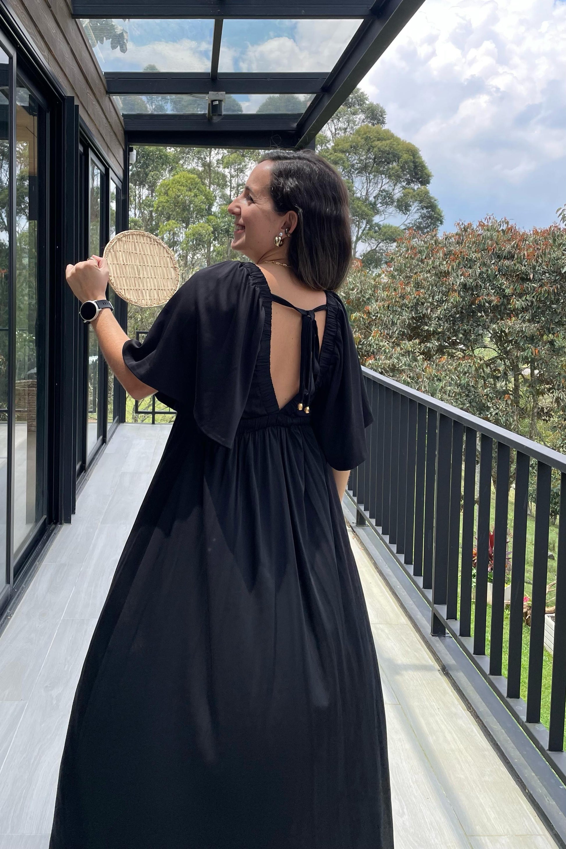 VESTIDO AMAZONAS NEGRO