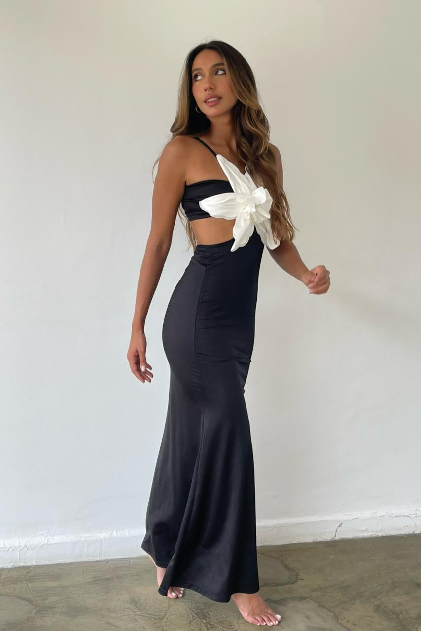 VESTIDO MARGARITA NEGRO