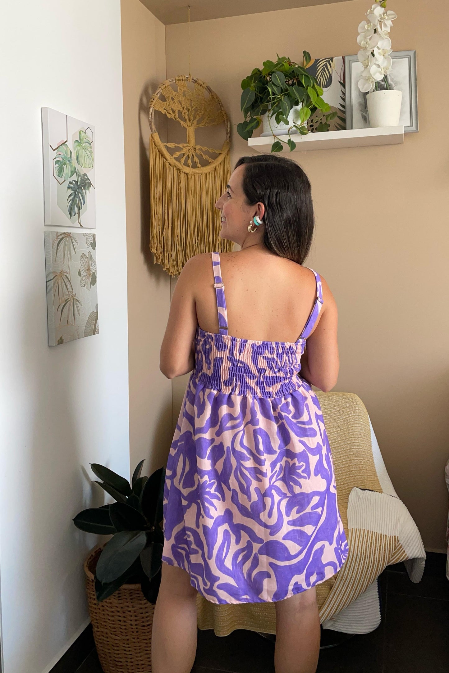 VESTIDO MOLLY MORADO
