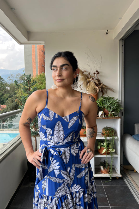 VESTIDO MUSA AZUL