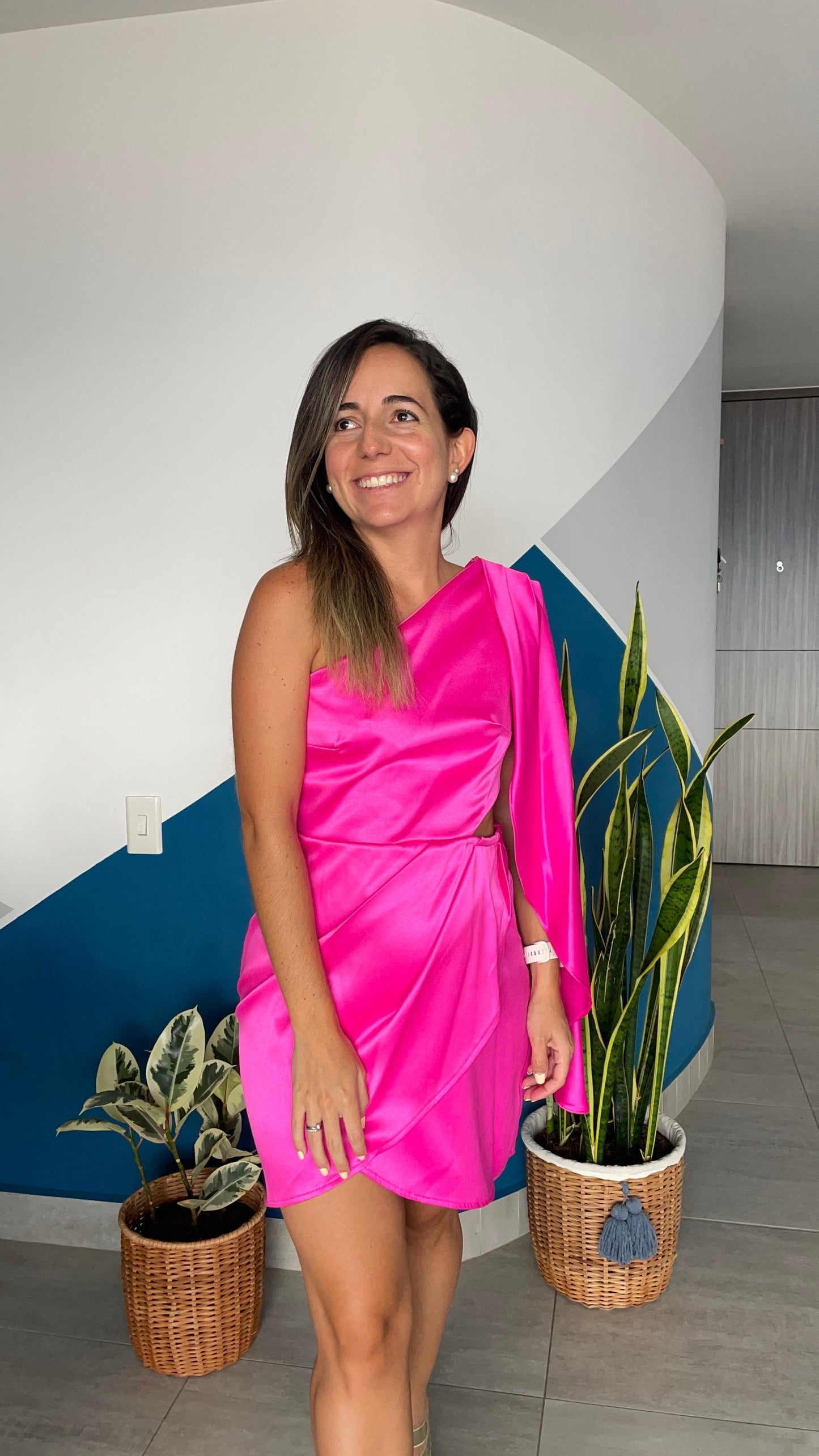 VESTIDO PARAISO FUCSIA