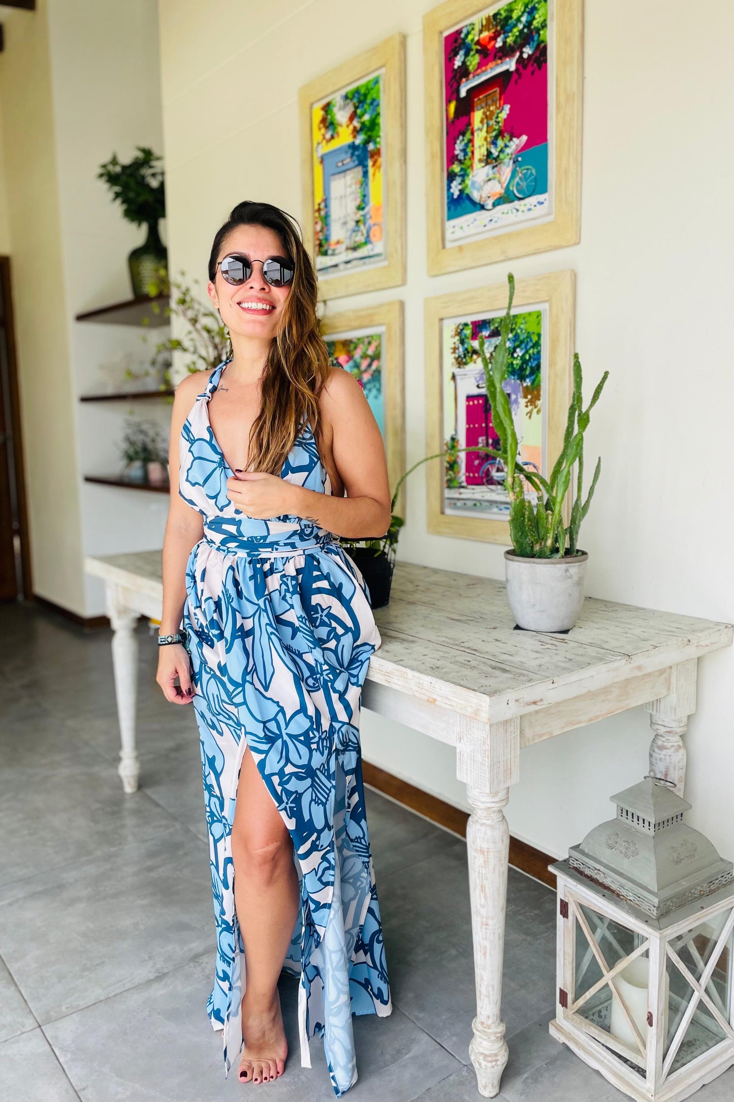 VESTIDO GALILEA AZUL